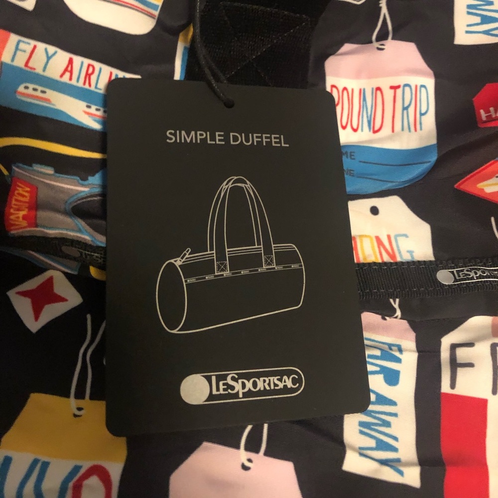 LeSportsac Simple Duffel Boarding Pass T